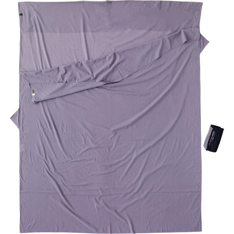 Cocoon TravelSheet Insect Shield Egyptian Cotton Double 3 Cocoon TravelSheet Insect Shield Egyptian Cotton Double