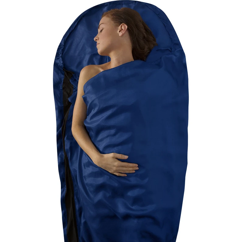 Sea To Summit Silk Stretch Liner Mummy With Hood & Box 3 Sea To Summit Silk Stretch Liner Mummy With Hood & Box